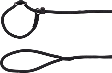 ANTI PULL Aiden Black Retrieverline – Nylon, Splashproof (1,3 m & 1,7 m)